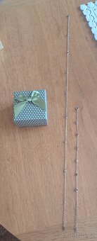 Stříbrný řetízek + náramek - 2