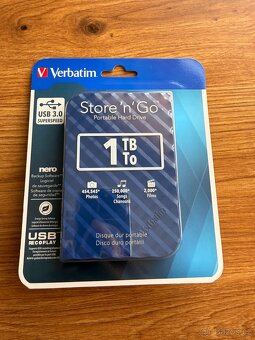 Nový externí pevný disk 2,5" Verbatim Store 'n' Go GEN - 2