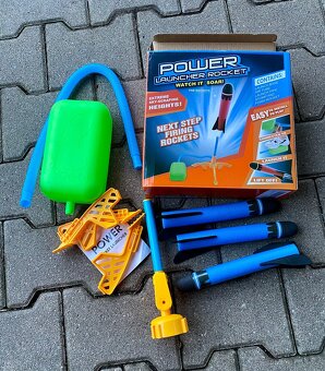 raketová hračka - POWER LAUNCHER ROCKET - 2