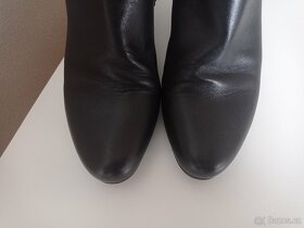 Dámské kožené kotníkové boty - 2