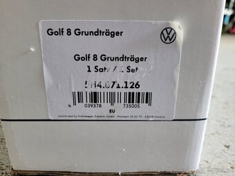 Příčníky na Golf 8 hatchback - 2