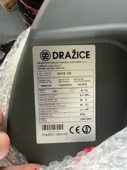 Bojler OKCE 125 Drazice - 2