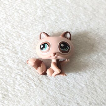LPS Littlest Pet Shop - Bobr #1410 a Mýval #1409 s doplňkem - 2