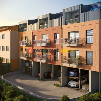 Prodej novostavby bytu 2+kk, 68 m2, balkon, parkovací stání, - 2