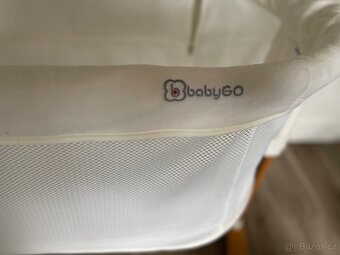 Pojízdná přístavná postýlka BabyGo Amila - 2