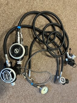 Regulátor TeclineV2 ICE TEC1 DIR SET s manometrem - 2