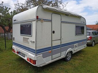 Obytný přívěs Hobby 380,ve výborném stavu,nová STK - 2