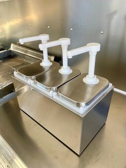 Dávkovač kečup-majo-hořčice - Gastro dispenser 2L x 3 - 2