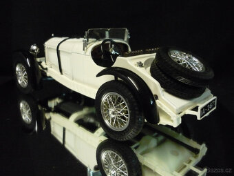 Mercedes Benz SSK bíločerný Bburago 1/18 - 2