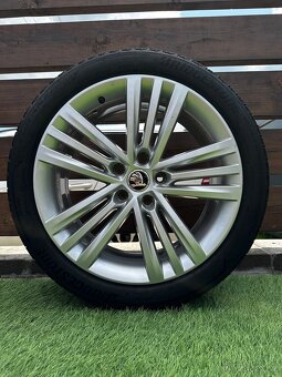 Alu kola 5x112 r18 s letním pneu (Sirius) - 2