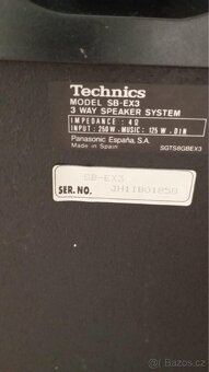 Větší regálové repro Technics SB-EX3 - 2