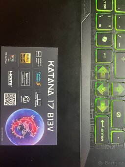 Msi Katana 17b13v - 2