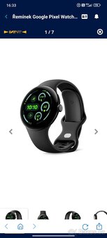 Řemínek Google Pixel Watch 3 41mm L - Obsidian (GA05134-WW) - 2