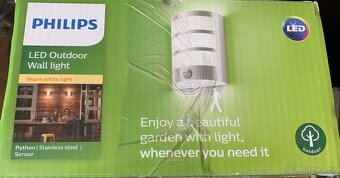 Nástěnné svítidlo Philips Python, LED, senzor pohybu - 2