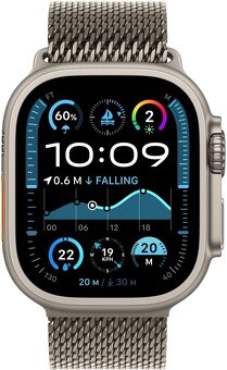 Apple Watch Ultra 2 49mm Přírodní titan s přírodním titanový - 2