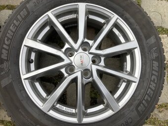 Alu kola ŠKODA KAMIQ 5x100 MICHELIN CROSSCLIMATE 205/60R16 - 2