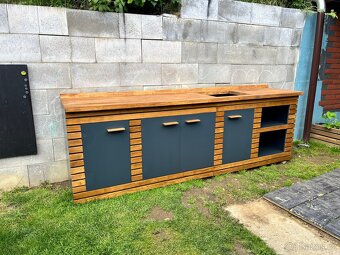 Kuchyň do pergoly - 2