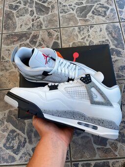 Air Jordan 4 White Cement - 2