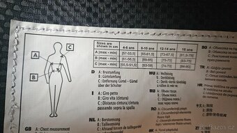 Bezpečnostní vesta vel. S - 2