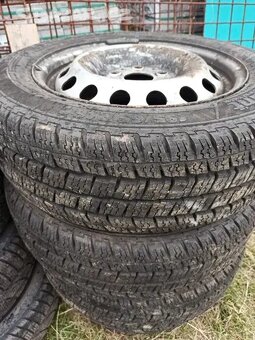 plechové disky 6Jx16H2 ET54 5x112 Matador zimní 195/65/16C - 2