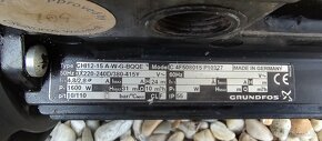 Čerpadlo Grundfos plnefunkcný stav. - 2