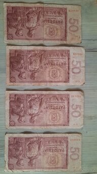 Československé bankovky 20 50 - 2