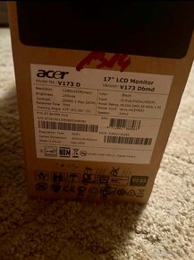 Monitor ACER 17" - 2