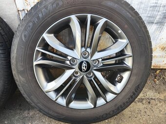 17"letní alu sada 5x114 origo Hyundai iX35 iX20 Tucson - 2