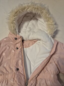 Dívčí zimní bunda, vel. 110 - 2