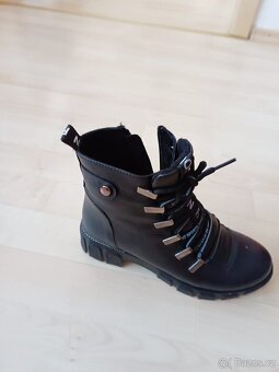 Kožené kotníkové boty - 2