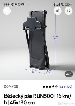 Běžecký pás DOMYOS RUN 500 - 2