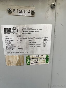 Výčepní chlazení UBC A-90 - 2