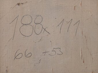 dveře s obálkou, masív, zdravé, světlost cca 111x188 - 2