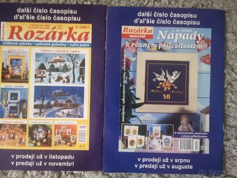 Rozárka - gobelín - 2 ks - 2