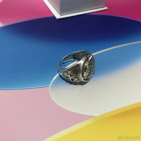 stříbrný prsten 925 - 2