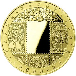 10 000 Kč - Zavedení čs. měny, Proof - 2