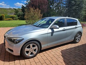 BMW 118 D, Šedostříbrná barva, registrace 2012 - 2