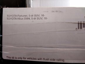 Prodám originální střešní nosič THULE Toyota Hilux - 2