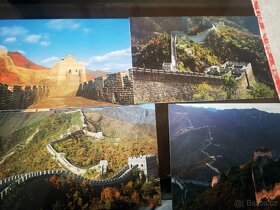 Pamětní pohlednice 10 ks - set - Velká čínská zeď - Mutianyu - 2