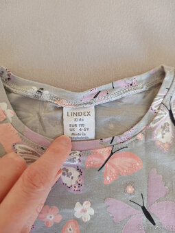 Lindex tuniky a tričko vel. 110-122 - 2