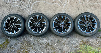 originální ALU kola škoda procyon R18 5x112 Letní pneu - 2