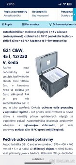 Chladicí box, auto lednice - 2
