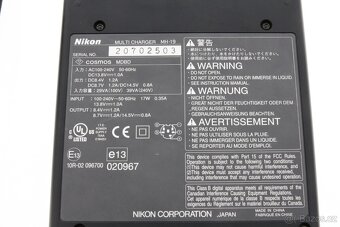 Duální Nabíječka Nikon MH-19 pro baterie EN-EL3 - 2