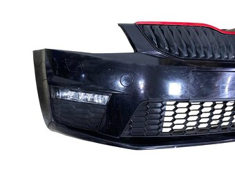 Přední nárazník černá metalíza LF9R Škoda Octavia 3 RS 2015 - 2