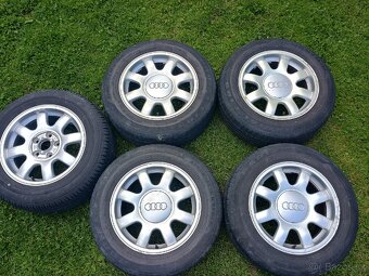 Letní alu kola Audi 5x112 – sada 5 kusů, 1 úplně nová - 2