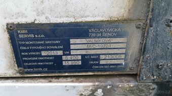 Valníková nadstavba - 2
