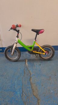 Detske kolo 12" a odrazedlo - 2