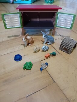 Králíkarna schleich - 2