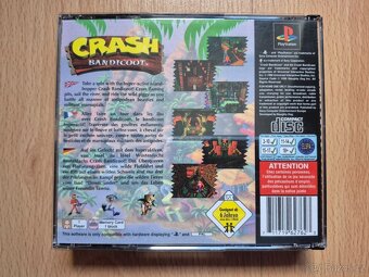 Predám hru na PS1 Crash Bandicoot - 2