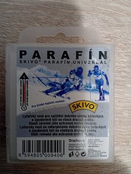 Skivo parafín, vosky, korek - 2